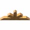 Ekena Millwork Saratoga Rough Sawn Timber Gable Bracket, Western Red Cedar, 60"W x 22"H x 6"D x 6"F, 9/12 Pitch GBW060X22X0606SAR00RWR - alternate 5